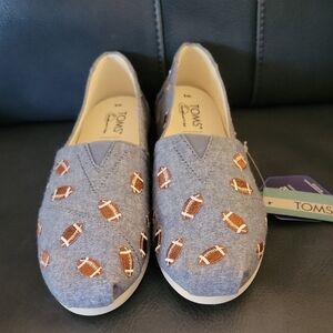 Toms Blue and Brown Sneakers with Sporty Design